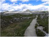 Passo Gardena - Muntejela de Puez